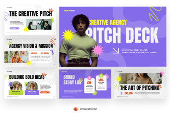 Creative Agency Pitch Deck PowerPoint Template